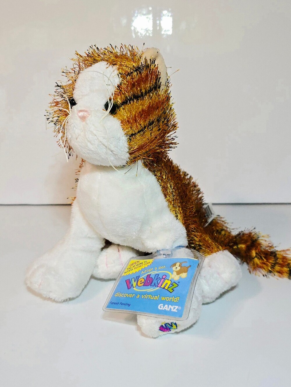 Ganz Webkinz Alley Cat Plush W/ Sealed Code Stuffed Animal Toy HM042